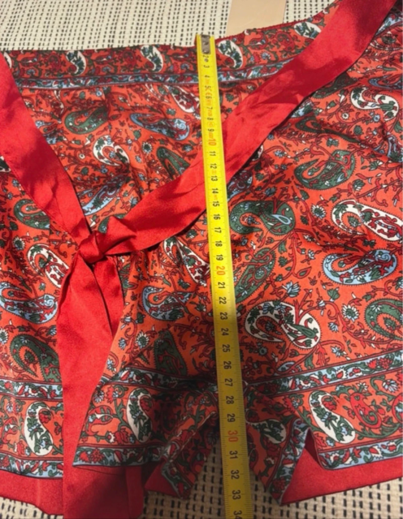Shorts fluidos estampados Sfera L estilo boho paisley – photo 10